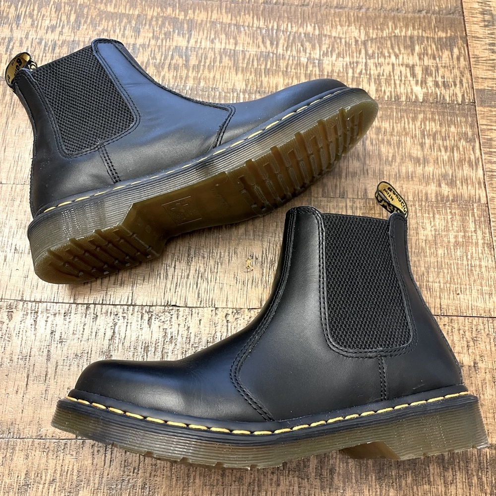 Dr Martens black boots, Sz 9